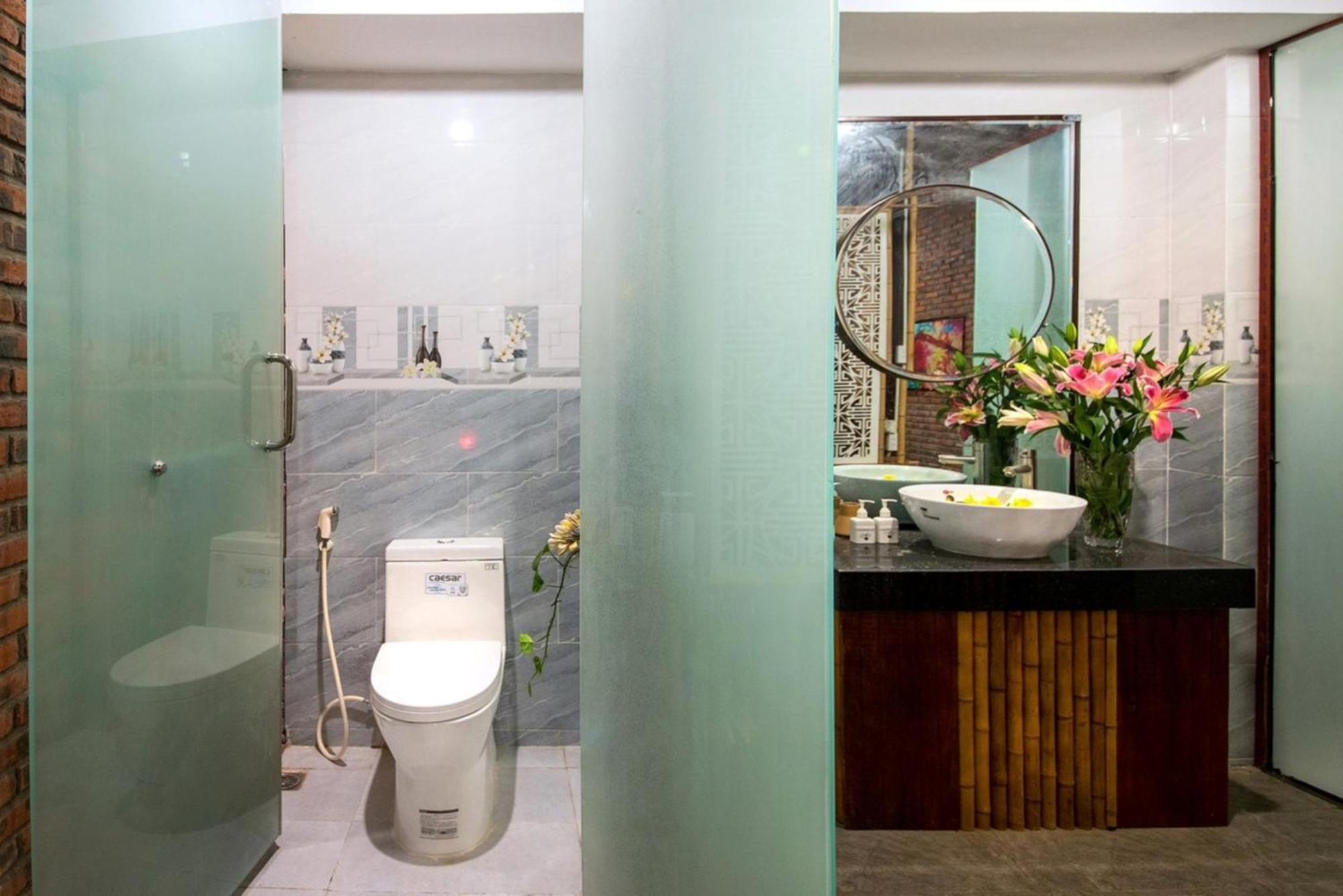 An Vien Coffee & Villa Ha Bang Exterior foto